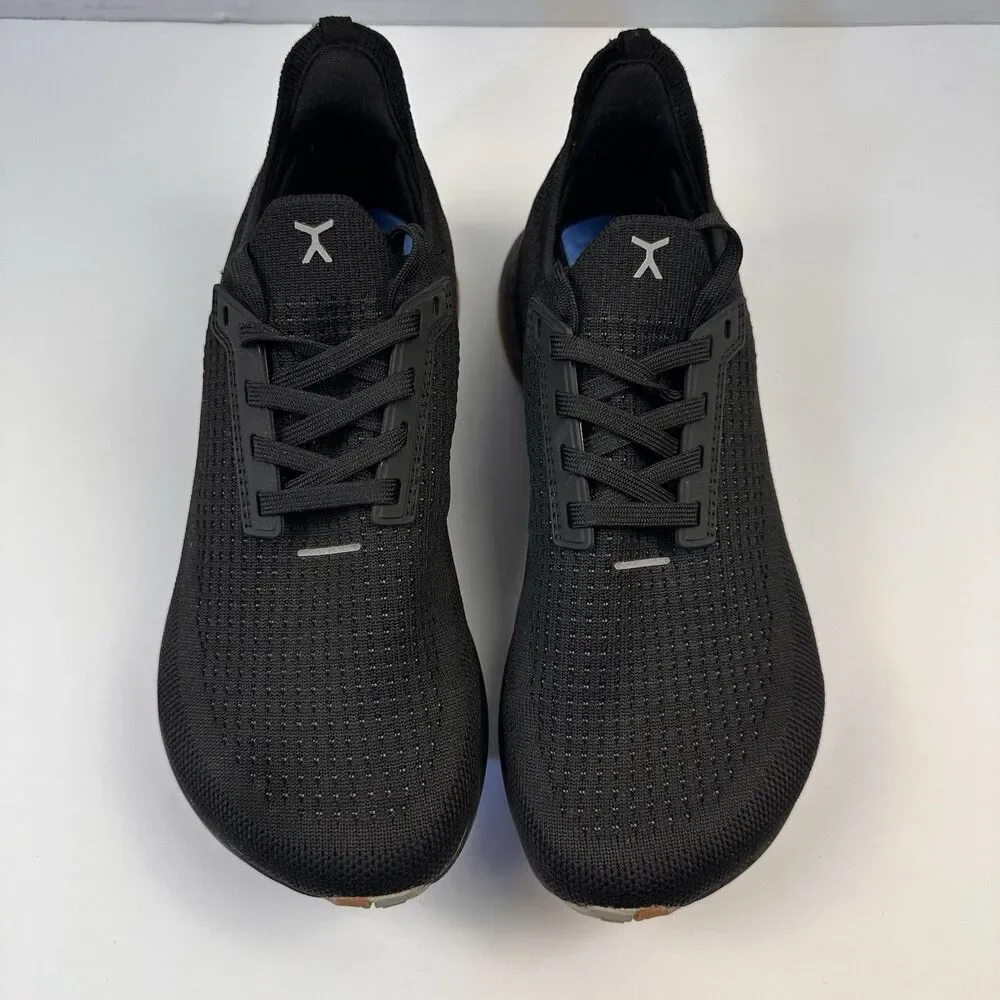 Flux Footwear Adapt Runner Black Gum Knit Minimalist Running Shoes M SZ 4/W SZ 6